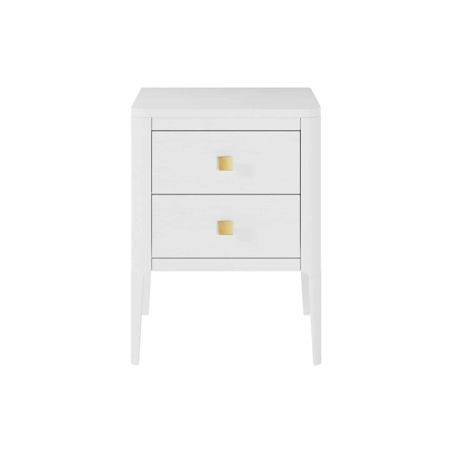 abberley bedside table white