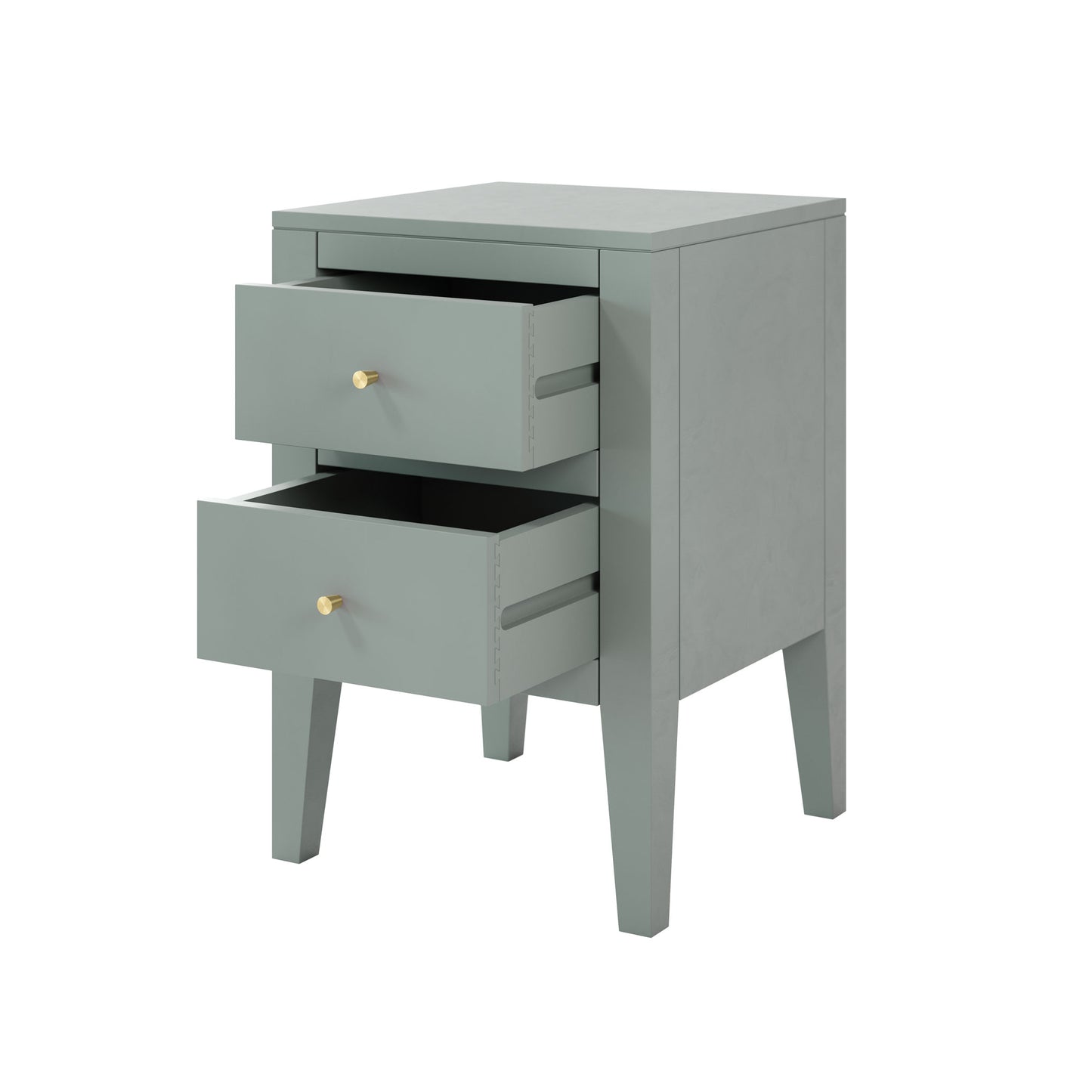 alton bedside table pigeon grey