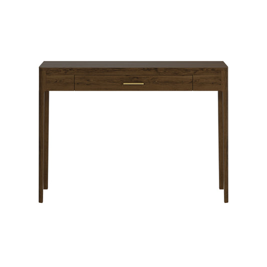 Abberley Console Brown Stained Solid Oak