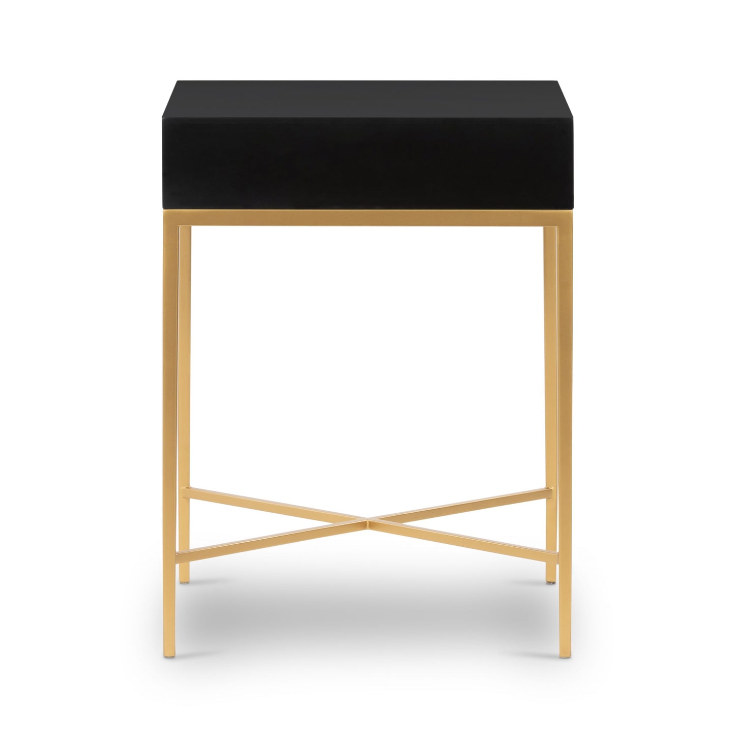 berkeley end bedside table black