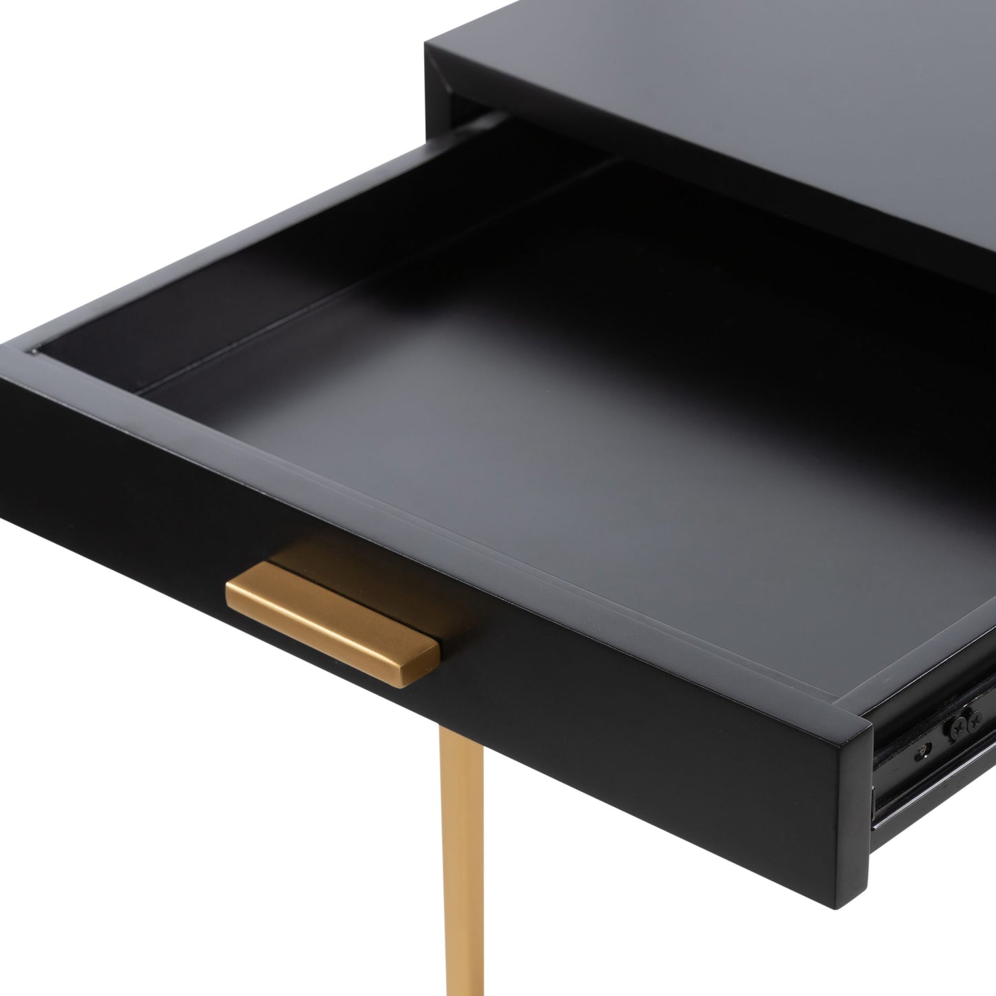 berkeley end bedside table black