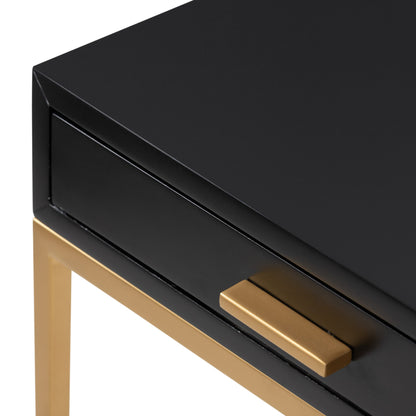 Berkeley End Bedside Table Black