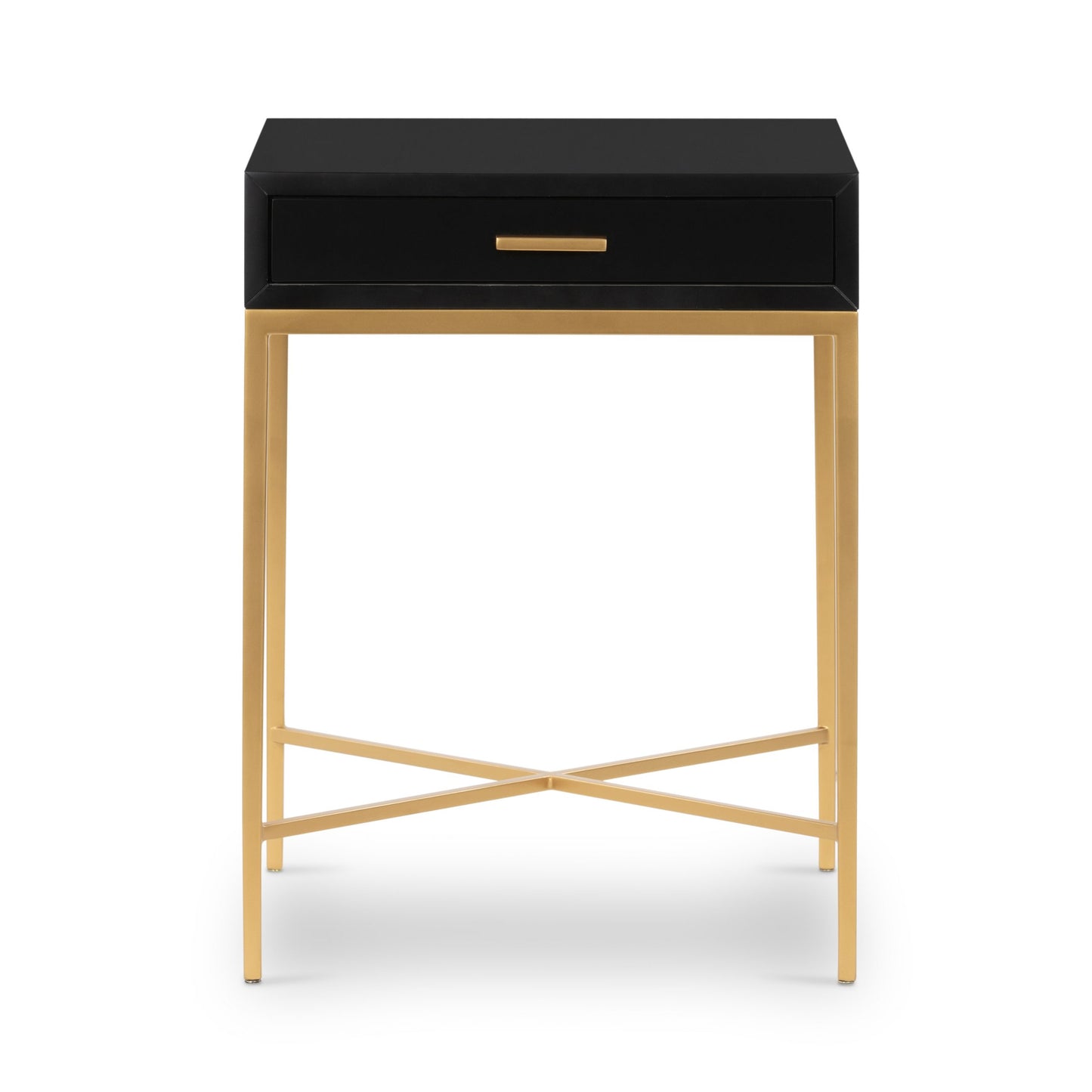 berkeley end bedside table black