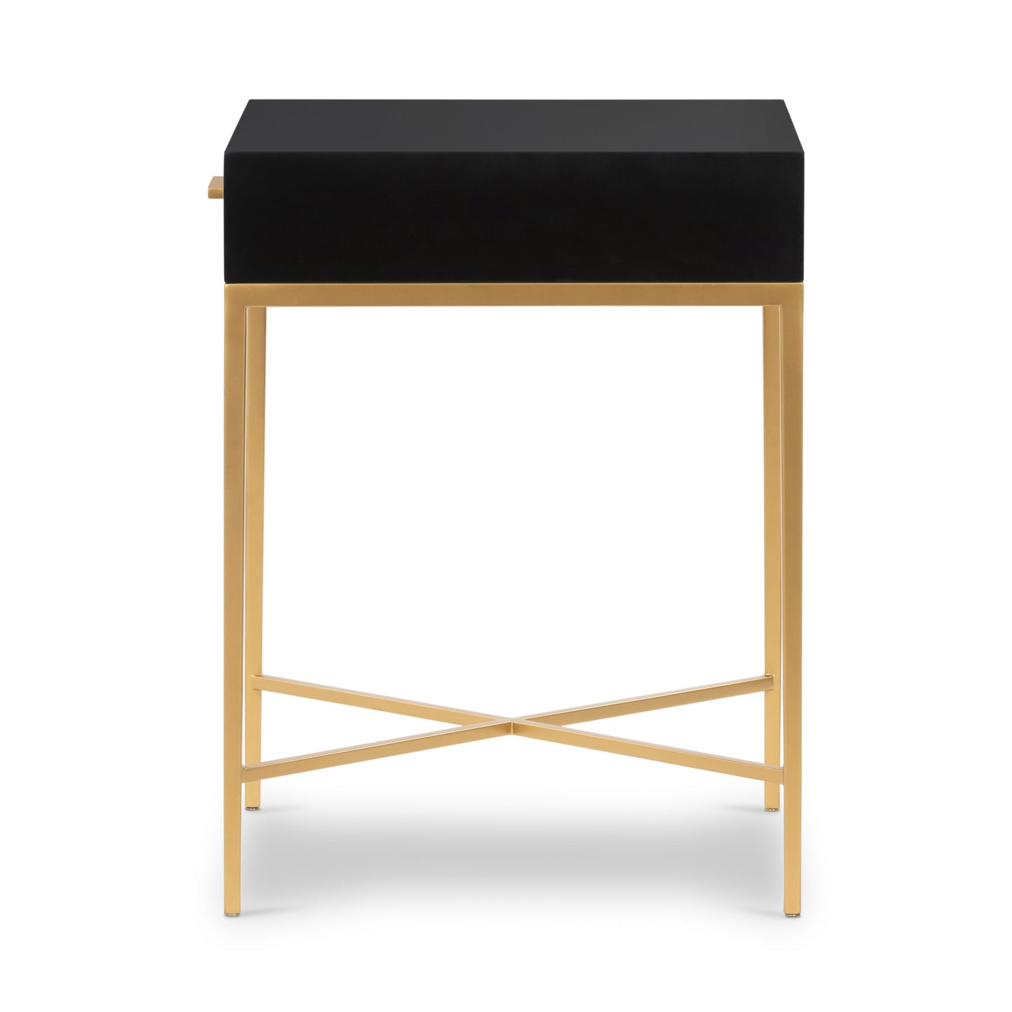 berkeley end bedside table black