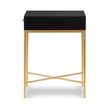 Berkeley End Bedside Table Black