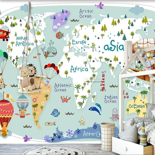 Children's Sailor at Ocean Explorer Mural Wallpaper